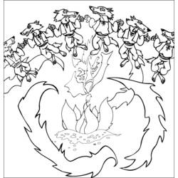 Coloring page: Campfire (Nature) #156806 - Free Printable Coloring Pages