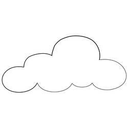 Coloring page: Cloud (Nature) #157308 - Free Printable Coloring Pages