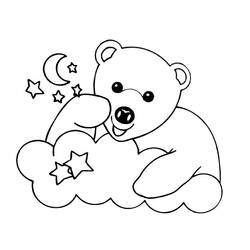 Coloring page: Cloud (Nature) #157351 - Free Printable Coloring Pages