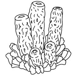 Coloring page: Coral (Nature) #162777 - Free Printable Coloring Pages