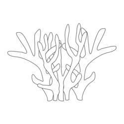 Coloring page: Coral (Nature) #162778 - Free Printable Coloring Pages