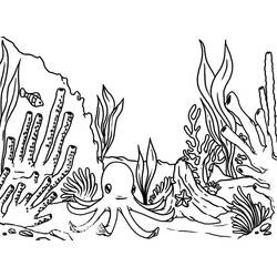 Coloring page: Coral (Nature) #163042 - Free Printable Coloring Pages