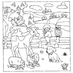 Coloring page: Countryside (Nature) #165457 - Free Printable Coloring Pages