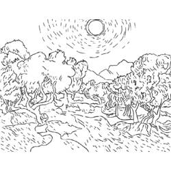 Coloring page: Countryside (Nature) #165472 - Free Printable Coloring Pages