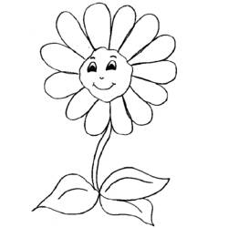 Coloring page: Daisy (Nature) #161373 - Free Printable Coloring Pages