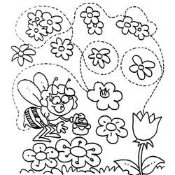 Coloring page: Daisy (Nature) #161401 - Free Printable Coloring Pages