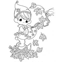 Coloring page: Fall season (Nature) #164041 - Free Printable Coloring Pages