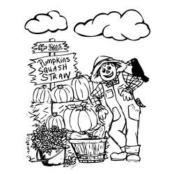 Coloring page: Fall season (Nature) #164070 - Free Printable Coloring Pages
