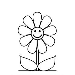 Coloring page: Flowers (Nature) #154987 - Free Printable Coloring Pages