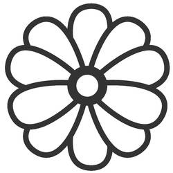 Coloring page: Flowers (Nature) #154999 - Free Printable Coloring Pages