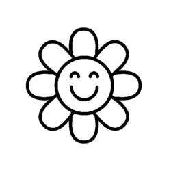 Coloring page: Flowers (Nature) #155178 - Free Printable Coloring Pages