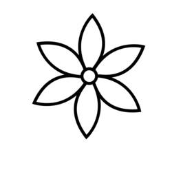 Coloring pages: Flowers - Free Printable Coloring Pages