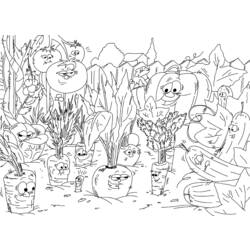 Coloring page: Garden (Nature) #166319 - Free Printable Coloring Pages