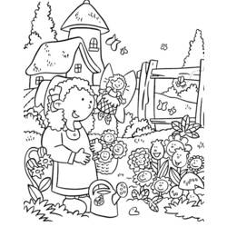 Coloring page: Garden (Nature) #166327 - Free Printable Coloring Pages