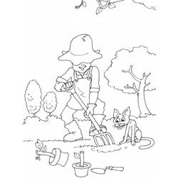 Coloring page: Garden (Nature) #166342 - Free Printable Coloring Pages