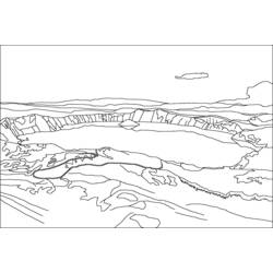 Coloring page: Lake (Nature) #166072 - Free Printable Coloring Pages