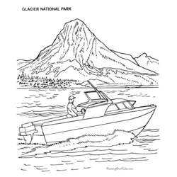 Coloring page: Lake (Nature) #166141 - Free Printable Coloring Pages