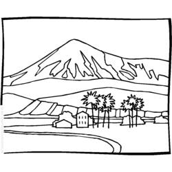 Coloring page: Landscape (Nature) #165889 - Free Printable Coloring Pages