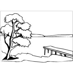 Coloring page: Landscape (Nature) #165932 - Free Printable Coloring Pages