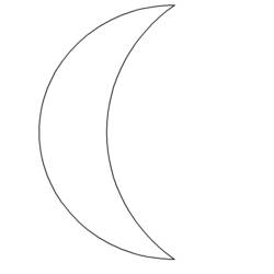 Coloring page: Moon (Nature) #155656 - Free Printable Coloring Pages