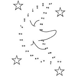 Coloring page: Moon Crescent (Nature) #162651 - Free Printable Coloring Pages