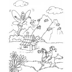 Coloring page: Mountain (Nature) #156512 - Free Printable Coloring Pages