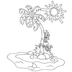Coloring page: Palm tree (Nature) #161144 - Free Printable Coloring Pages