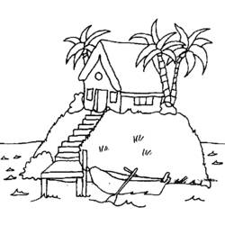 Coloring page: Palm tree (Nature) #161231 - Free Printable Coloring Pages