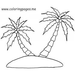 Coloring page: Palm tree (Nature) #161278 - Free Printable Coloring Pages