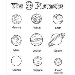 Coloring page: Planet (Nature) #157614 - Free Printable Coloring Pages