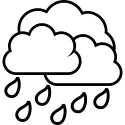 Coloring page: Rain (Nature) #158202 - Free Printable Coloring Pages