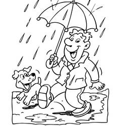 Coloring page: Rain (Nature) #158203 - Free Printable Coloring Pages