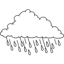 Coloring page: Rain (Nature) #158204 - Free Printable Coloring Pages