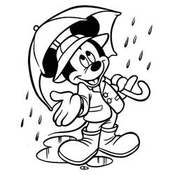 Coloring page: Rain (Nature) #158236 - Free Printable Coloring Pages