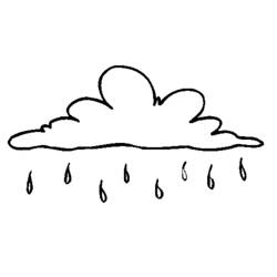 Coloring page: Rain (Nature) #158251 - Free Printable Coloring Pages