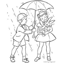 Coloring page: Rain (Nature) #158264 - Free Printable Coloring Pages
