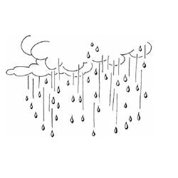 Coloring page: Rain (Nature) #158286 - Free Printable Coloring Pages