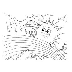 Coloring page: Rain (Nature) #158312 - Free Printable Coloring Pages