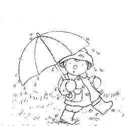 Coloring page: Rain (Nature) #158313 - Free Printable Coloring Pages