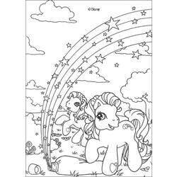 Coloring page: Rainbow (Nature) #155283 - Free Printable Coloring Pages