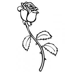 Coloring page: Roses (Nature) #161873 - Free Printable Coloring Pages