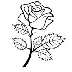 Coloring page: Roses (Nature) #161936 - Free Printable Coloring Pages