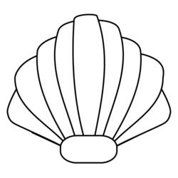 Coloring page: Shell (Nature) #163161 - Free Printable Coloring Pages
