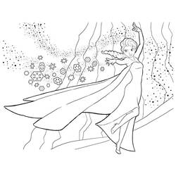 Coloring page: Snow (Nature) #158517 - Free Printable Coloring Pages
