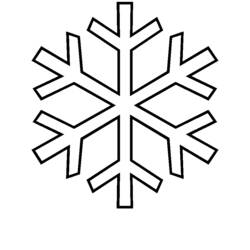 Coloring page: Snowflake (Nature) #160452 - Free Printable Coloring Pages