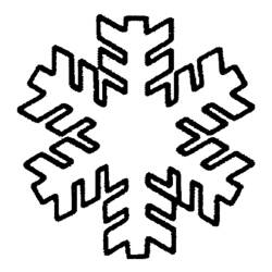 Coloring page: Snowflake (Nature) #160469 - Free Printable Coloring Pages