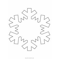 Coloring page: Snowflake (Nature) #160483 - Free Printable Coloring Pages