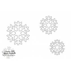 Coloring page: Snowflake (Nature) #160534 - Free Printable Coloring Pages