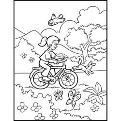 Coloring page: Spring season (Nature) #164760 - Free Printable Coloring Pages