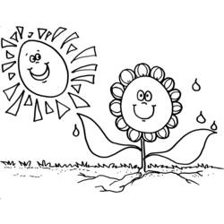 Coloring page: Spring season (Nature) #164792 - Free Printable Coloring Pages